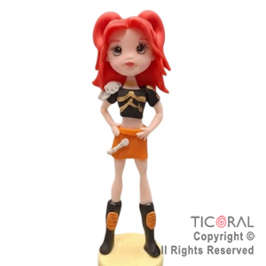 ADORNO GUERRARA K POP MIRA PORCELANA FRIA x 1